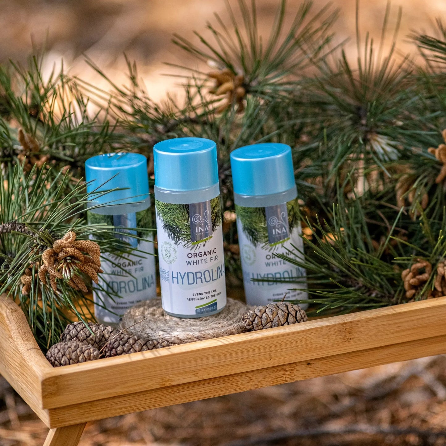 GRATIS Bio Weißtannenwasser - Hydrolina für Hyperpigmentierung