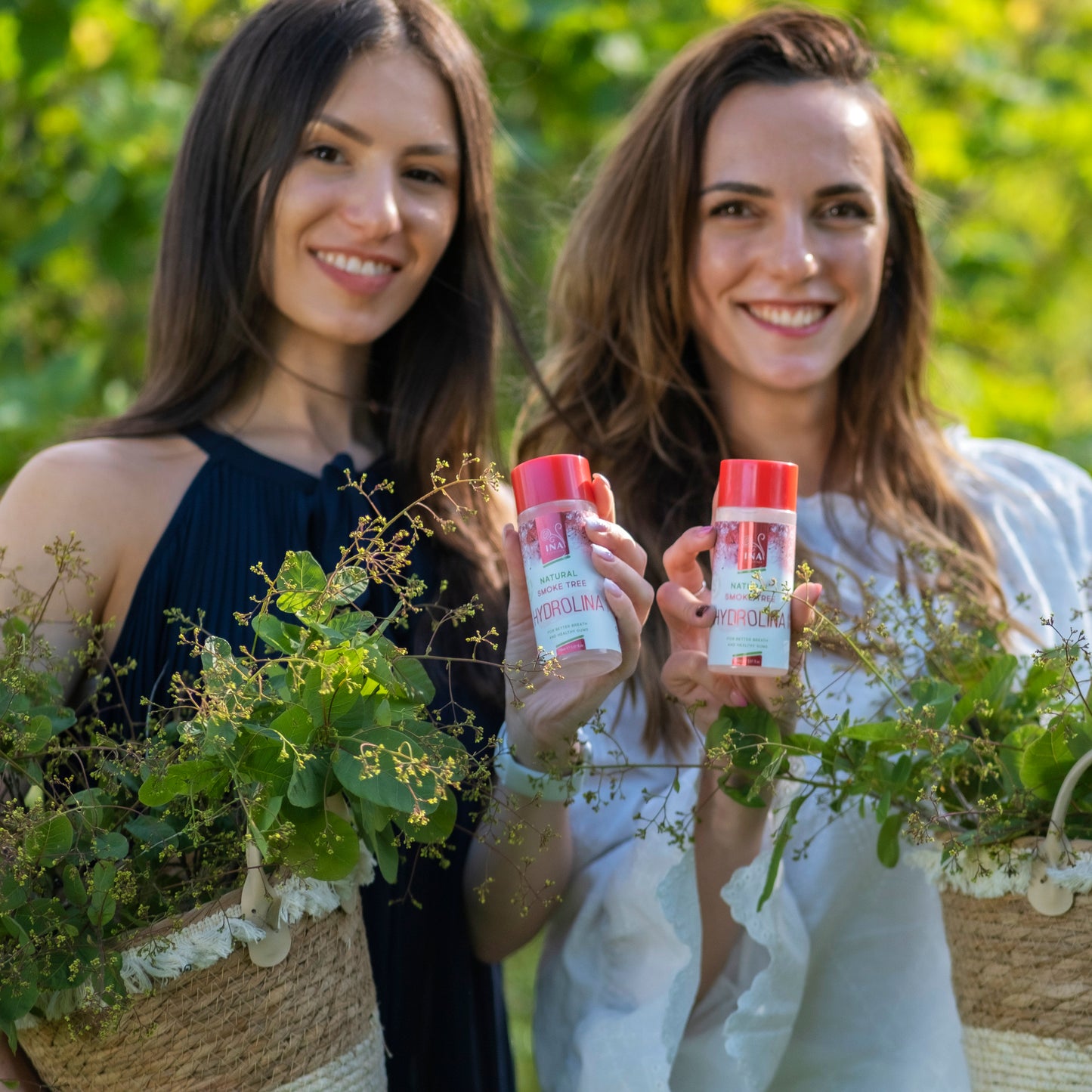 Familienpaket für Mundpflege - 3x Mundwasser Perückenstrauch Wasser - Hydrolina