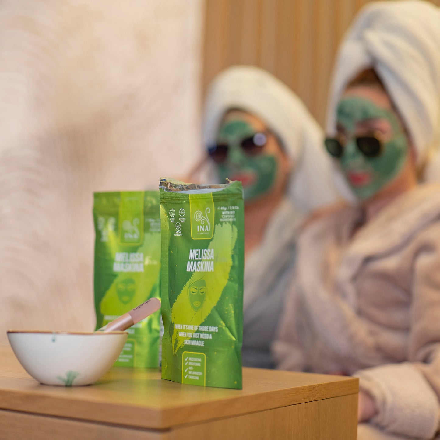 Gesichtsmaske - Melissa Maskina - Intensivpflege für trockene und erschöpfte Haut