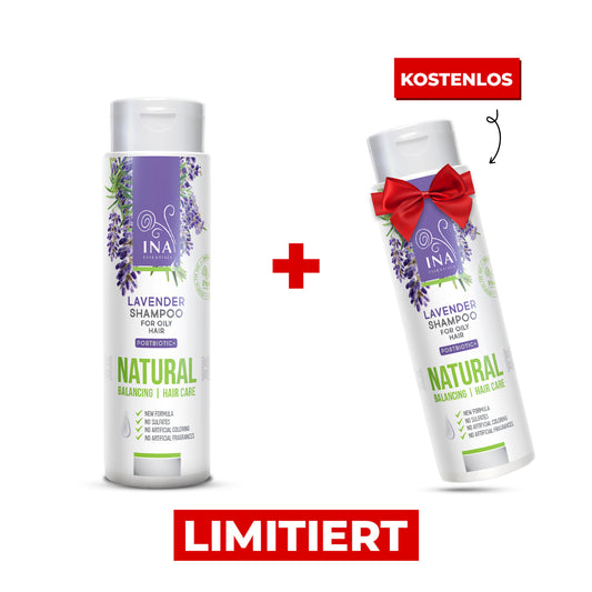 Kaufe 1 Natürliches Lavendel-Shampoo, erhalte 1 Gratis