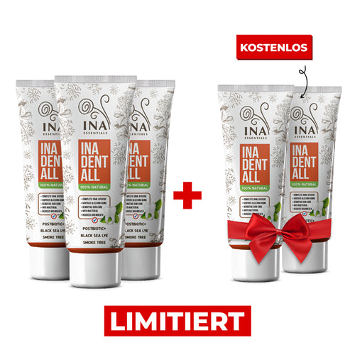 Kaufen Sie 3 natürliche Zahnpasten und erhalten Sie 2 natürliche Zahnpasten Gratis