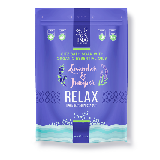 SPEZIELLER ZUGANG Relax - Badesalz mit Lavendel und Wacholder zum Entspannen und Stressabbau