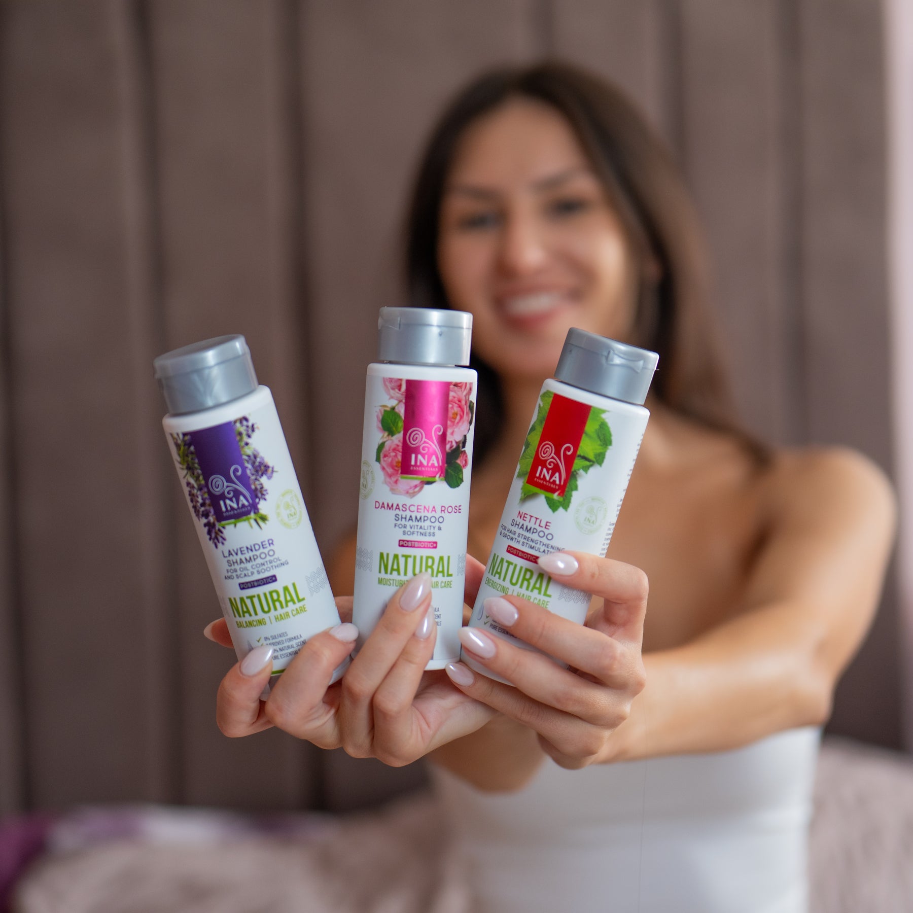 Natürliches Lavendel Shampoo für Schuppen und empfindliche Kopfhaut