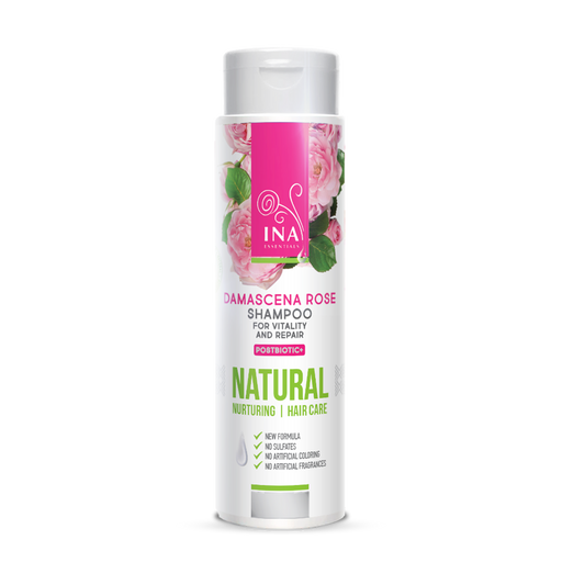 SPEZIELLER ZUGANG Natürliches Rosen Shampoo für Trockenes und Geschädigtes Haar