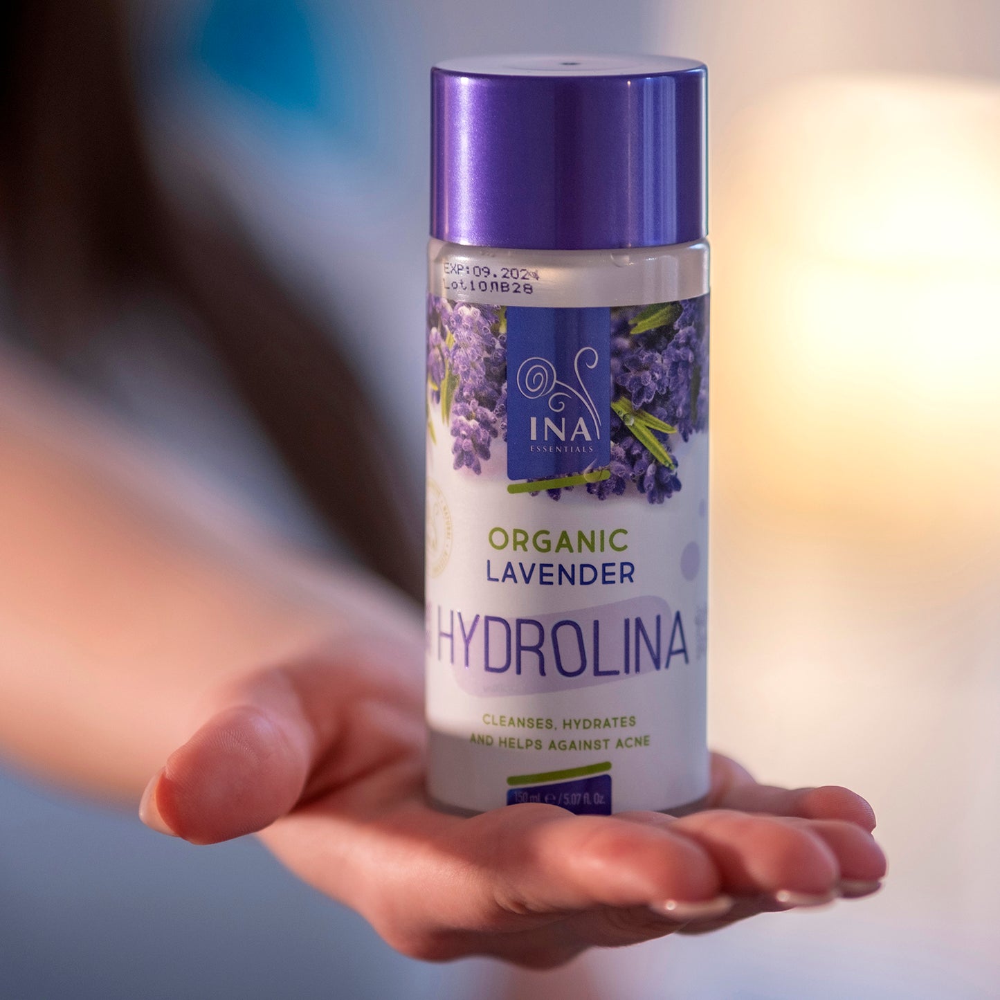 Promo Set 3 Bio Lavendelwasser - Hydrolina für Akne