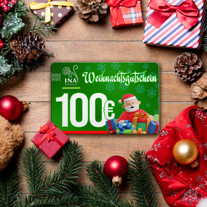 Kaufen Sie einen Weihnachtsgutschein im Wert von 100€, zahlen Sie 70€ - Digitaler Gutschein