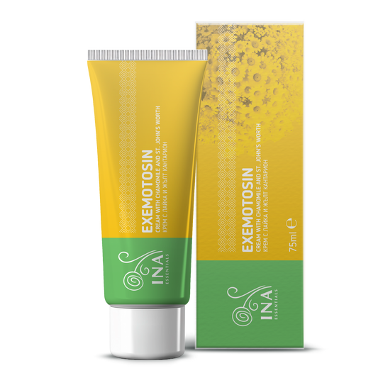 Creme für Psoriasis, Ekzeme und gereizte Haut - mit Johanniskraut, Kamille und Propolis