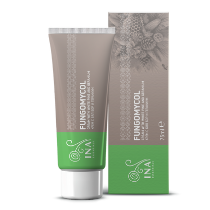 2-in-1 Creme für Nagelpilz und trockene, rissige Haut - mit Weißkiefer, Urea und Geranium