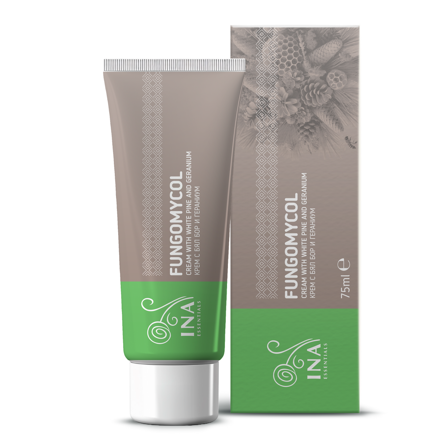 SPEZIELLER ZUGANG 2-in-1 Creme für Nagelpilz und trockene, rissige Haut - mit Weißkiefer, Urea und Geranium