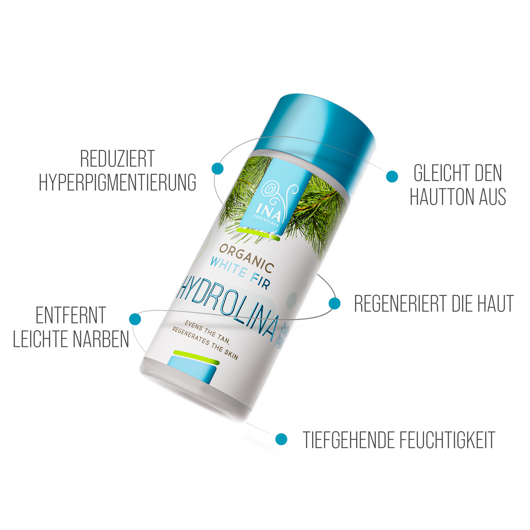 Bio Weißtannenwasser - Hydrolina für Hyperpigmentierung