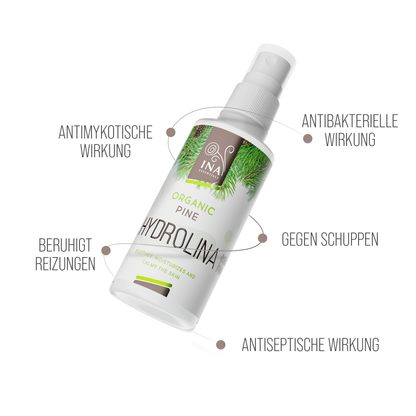 Kaufen Sie 2 Cremes gegen Nagelpilz oder trockene und rissige Haut und erhalten Sie 1 Bio-Weißkiefernwasser gratis.