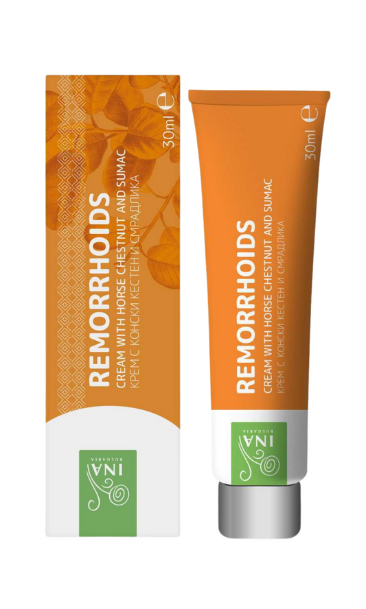 Remorrhoids - Creme für Krampfadern und Hämorrhoiden - stark angereichert mit Räucherbaum und Rosskastanie