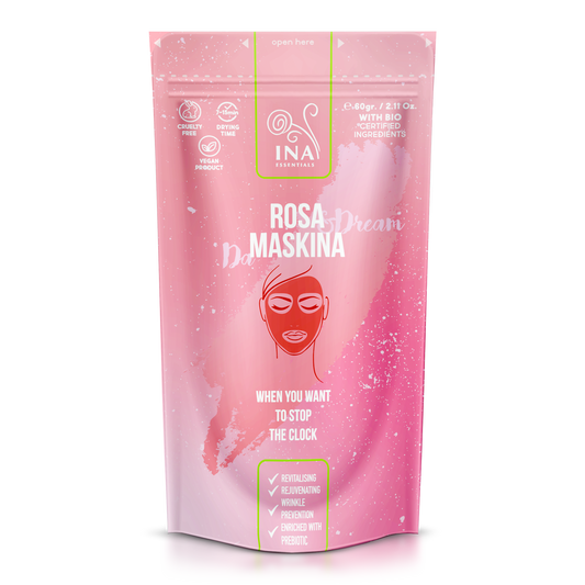 Gesichtsmaske - Rosen Maskina - Intensivpflege für reife und trockene Haut